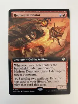 Hedron Detonator *Non-Foil* EXT ART MOM MOC MTG NM/MT Combined Shipping - Image 1