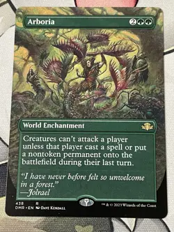 MTG - 1x Arboria - Borderless Art / Dominaria Remastered NM - Image 1