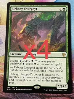 MTG - 4x Urborg Lhurgoyf - Dominaria United NM (Playset) - Image 1