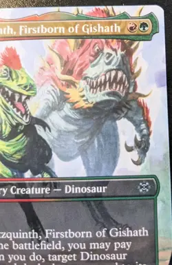 Itzquinth Firstborn Of Gishath (Borderless) 0331 Uncommon Lost Caverns Of Ixalan - Image 3