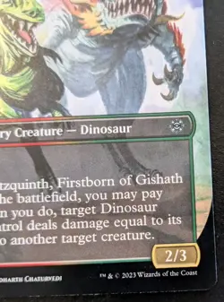 Itzquinth Firstborn Of Gishath (Borderless) 0331 Uncommon Lost Caverns Of Ixalan - Image 5