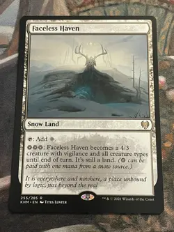 MTG - Faceless Haven - Kaldheim NM - Image 1