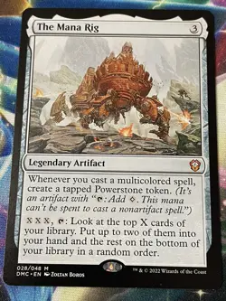 MTG - 1x The Mana Rig - Dominaria Commander NM - Image 1