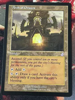 MTG - 1x Arch of Orazca - Timeshifted / Time Spiral Remastered NM - Image 1