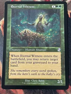 MTG - 1x Eternal Witness - Timeshifted / Time Spiral Remastered NM - Image 1
