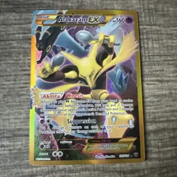 Alakazam EX 125/124 Pokemon XY Fates Collide Secret Rare PACK FRESH MINT - Image 1