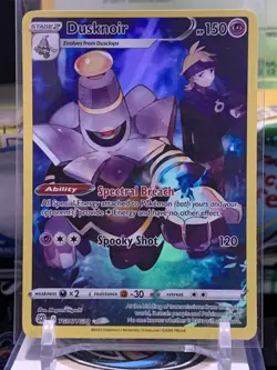 Dusknoir Trainer Gallery Ultra Rare - TG06/TG30 Brilliant Stars Pokemon 2022 7L - Image 1