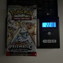 VERY HEAVY! 22.18g Prismatic Evolutions Pokemon TCG Booster Pack (SEALED)✅ - Image 1