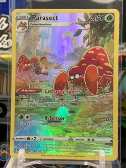 Parasect Full Art TG01/TG30 Ultra Rare Lost Origin Pokemon TCG NM4M - Image 1