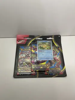 Pokemon TCG Blister 3 Pack Psyduck Mega Evolution Factory Sealed - Image 1