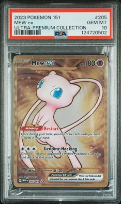 2023 POKEMON 151 ULTRA-PREMIUM COLLECTION #205 MEW EX PSA 10 - Image 1