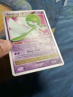Gardevoir Lv. X 131/132 2010 Michael Pramawat World Champion Non Holo Pokemon - Image 4