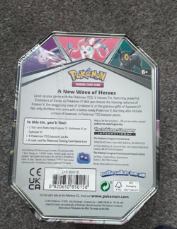 Pokemon V Heroes Tins (3 in total) - 2 Umbreon & 1 Sylveon - New & Sealed - Image 5