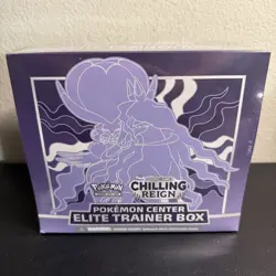 Pokemon Center Sword and Shield Chilling Reign Elite Trainer Box ETB Sealed New - Image 1
