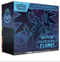 Pokemon TCG - Phantasmal Flames - Elite Trainer Box ETB - New &Sealed Presale - Image 1