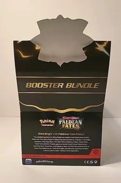 Pokemon TCG Scarlet & Violet Paldean Fates Booster Bundle New Open Display Box - Image 4