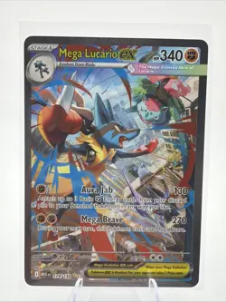Mega Lucario ex 179/132 - Pokemon TCG Mega Evolution Holo SIR - NM/M 179/132 - Image 1