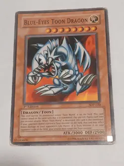 Yu-Gi-Oh! TCG Blue-Eyes Toon Dragon Starter Deck Pegasus SDP-020 1st Edition... - Image 1