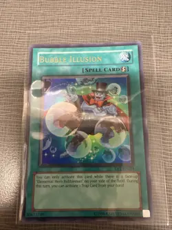 Bubble Illusion ultra rare DP1-EN024 Yugioh - Image 1