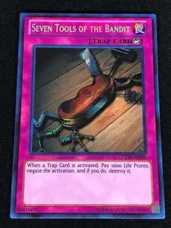 Yugioh Seven Tools of The Bandit LCYW-EN089 Secret (NM) - Image 1