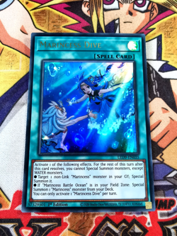 Marincess Dive led9-en035 1st Edition (NM+) Ultra Rare Yu-Gi-Oh! - Image 1
