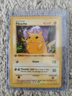 Pokemon Lot Venusaur Bulbasaur Pikachu 6 Cards - Image 5