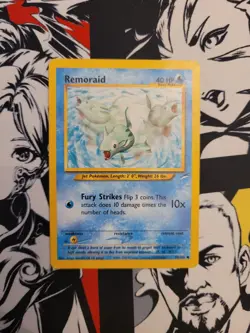 Remoraid 80/105 - Neo Destiny - WOTC Pokemon TCG Card - MP - Image 1