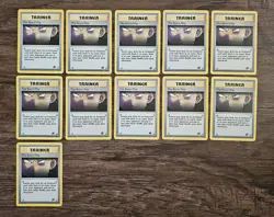 Pokemon TCG Team Rocket Trainer & Energy Lot Of 116 Cards - Image 1