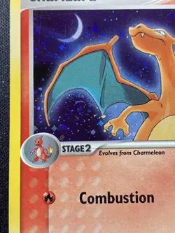 Pokemon Card TCG Charizard Holo Rare 6/108 EX Power Keepers NM perfect SWIRL 💫 - Image 4