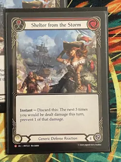 3x Flesh and Blood FAB Shelter from the Storm NM 1st Edition The Hunted - Image 3