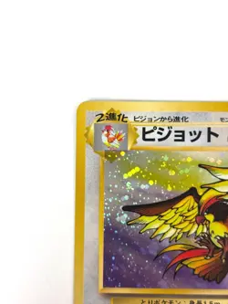 LP EX Pokemon Card Pidgeot Lv.40 No.018 HOLO OLD BACK JAPAN - Image 2