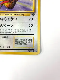 LP EX Pokemon Card Pidgeot Lv.40 No.018 HOLO OLD BACK JAPAN - Image 5