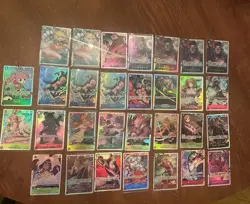One Piece Japanese Mixed Card Lot Of SR - Image 1