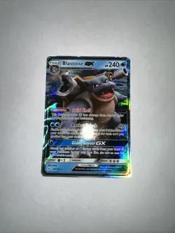 Pokemon TCG Blastoise GX Holo Ultra Rare Card 35/214 Sm-Unbroken Bonds - Image 2
