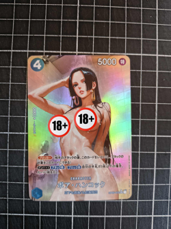 Boa Hancock One Piece Custom Shower Rare Sexy TCG Waifu Card GYAT - Image 1