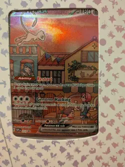 Mewtwo and Mew EX Pokemon 151 Ultra Premium Collection Promo 3 Card Lot + Box - Image 3