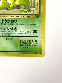 LP EX Pokemon Card Victreebel Lv.42 No.071 HOLO OLD BACK JAPAN - Image 5