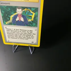 Giovanni 104/132 Gym Challenge Non Holo NM-LP Vintage Pokemon Card 1999 - Image 3