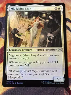 MTG - 1x MJ, Rising Star - FOIL / Spider-Man NM - Image 1