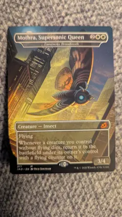 1x Mothra Supersonic Queen (Luminous Broodmoth) NM - Magic MTG x1 - Image 1