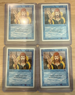 NEAR MINT 4 X Counterspell Magic The Gathering MTG Revised Edition Regular - Image 3