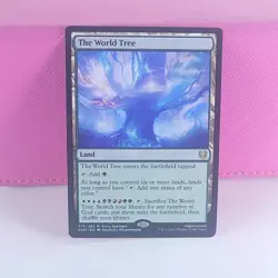 MTG LP The World Tree Land Kaldheim Regular Magic the Gathering - Image 1