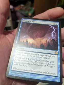 Cyclonic Rift - Return to Ravnica- Lightly Played Condition - Image 2