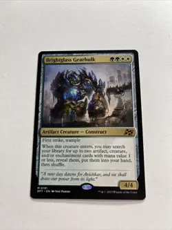 MTG - Brightglass Gearhulk - Aetherdrift - Regular - NM - Image 2