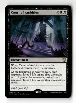 Court of Ambition Commander Legends #114 Rare - Image 1