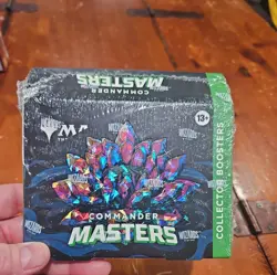[Commander Masters] Collector Booster Box Magic The Gathering NEW Sealed - Image 1