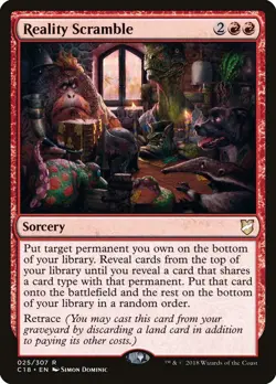Reality Scramble [Commander 2018] Magic MTG - Image 1