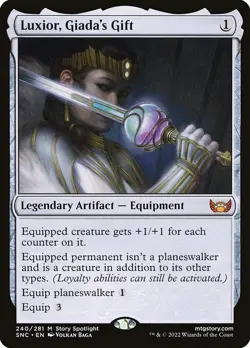 1x Luxior, Giada's Gift NM Eng MTG - Streets of New Capenna - Image 1