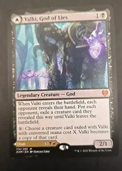 Valki, God of Lies / Tibalt, Cosmic Imposter Kaldheim MTG Regular Lightly Played - Image 1