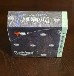 MTG Duskmourn: House of Horror Collector Booster Box - Factory Sealed (ENGLISH) - Image 2